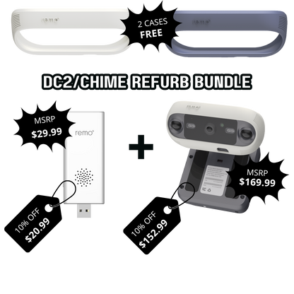 Certified Refurbished DoorCam™ 2 Chime BUNDLE by Remo+ SAVE 10%