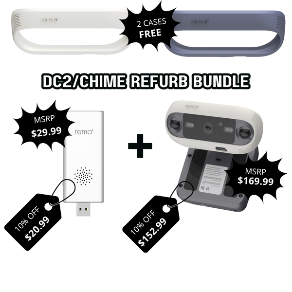 Certified Refurbished DoorCam™ 2 Chime BUNDLE by Remo+ SAVE 10%